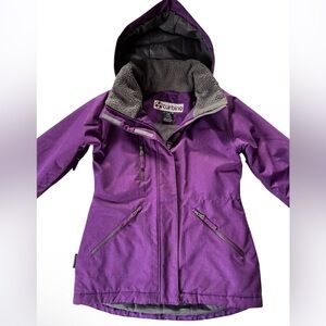 Turbine Glacier Women’s Purple Snowboarding Ski Jacket Coat Size Small